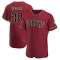 tocy A.Diamondbacks #38 Paul Sewald Player Red Crimson Alternate Stitched Jersey