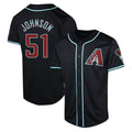 tocy A.Diamondbacks #51 Randy Johnson Player Black Limited Alternate Stitched Jerseys