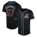 tocy A.Diamondbacks #57 Eduardo Rodriguez Player Black Limited Alternate Stitched Jersey