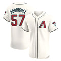 tocy A.Diamondbacks #57 Eduardo Rodriguez Player Cream Elite Home Stitched Jersey