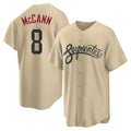 tocy A.Diamondbacks #8 James McCann Player Gold Replica 2026 City Connect Cool Stitched Jersey