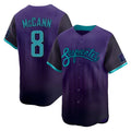 tocy A.Diamondbacks #8 James McCann Player Purple Limited 2026 City Connect Stitched Jersey