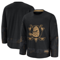 Tocy A.Ducks Black 2024 Military Appreciation Practice Jerseys