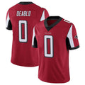 tocy A.Falcons #0 Divine Deablo Player Red Color Vapor Untouchable Limited Home Game Stitched Jerseys