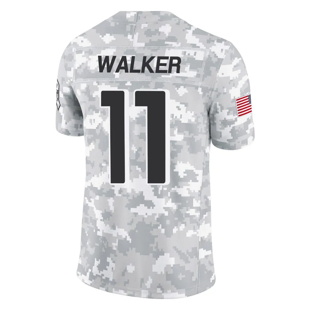 tocy A.Falcons #11 Jalon Walker Player Arctic Camo Salute to Service Limited Stitched Jerseys