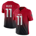 tocy A.Falcons #11 Jalon Walker Player Red Vapor Untouchable Limited Home Game Stitched Jerseys