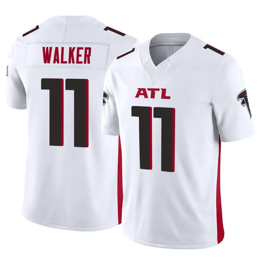 tocy A.Falcons #11 Jalon Walker Player White Vapor F.U.S.E. Limited Stitched Jerseys