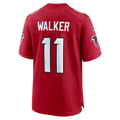 tocy A.Falcons #11 Jalon Walker Red Game Stitched Jerseys
