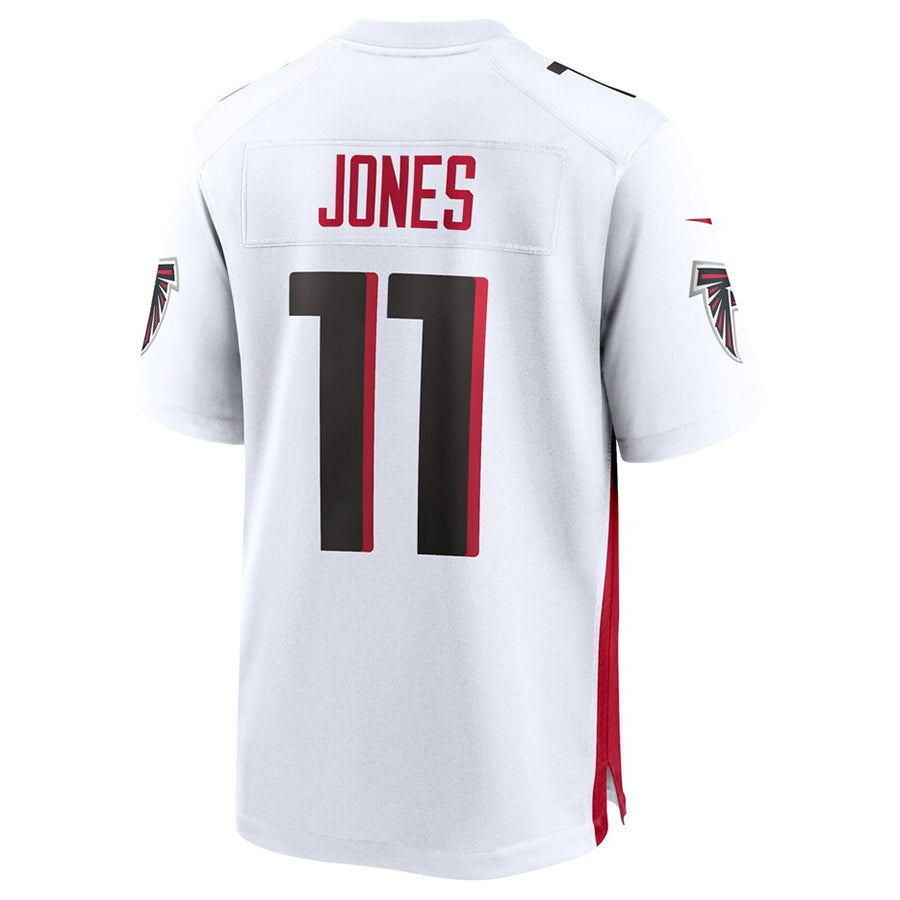 tocy A.Falcons #11 Julio Jones Player White Home Game Stitched Jerseys