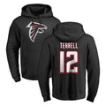 tocy A.Falcons #12 Avieon Terrell Player Black Salute to Service Hoodies Stitched Jerseys