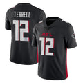 tocy A.Falcons #12 Avieon Terrell Player Black Vapor Untouchable Limited Home Game Stitched Jerseys