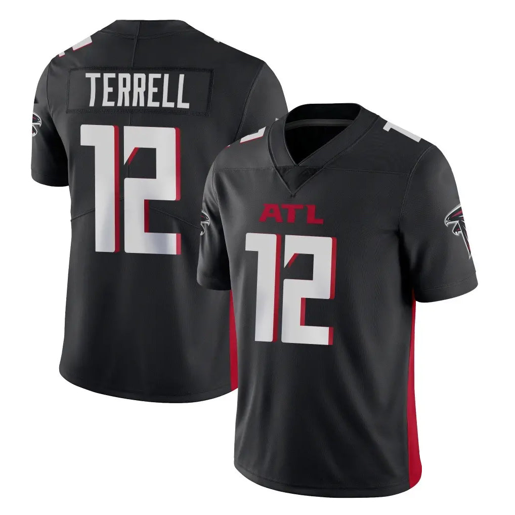 tocy A.Falcons #12 Avieon Terrell Player Black Vapor Untouchable Limited Home Game Stitched Jerseys