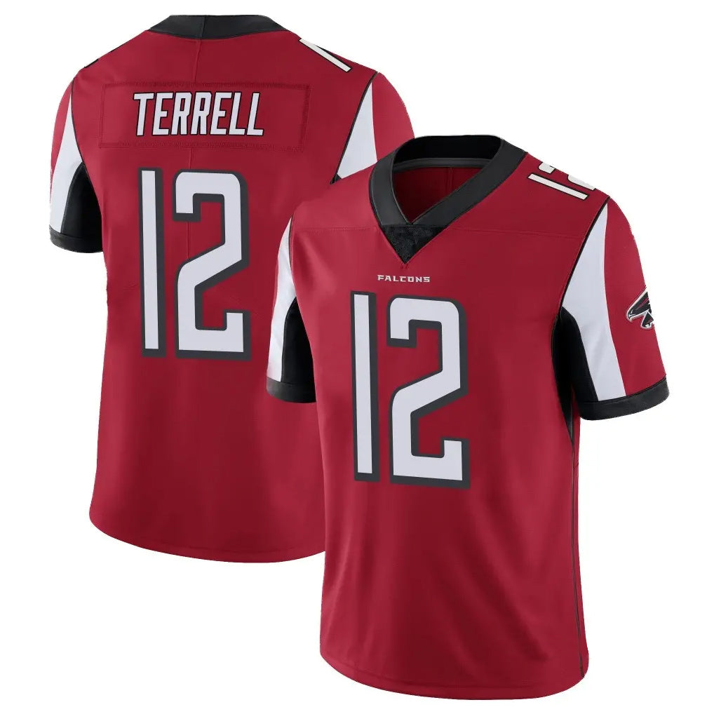 tocy A.Falcons #12 Avieon Terrell Player Red Color Vapor Untouchable Limited Home Game Stitched Jerseys