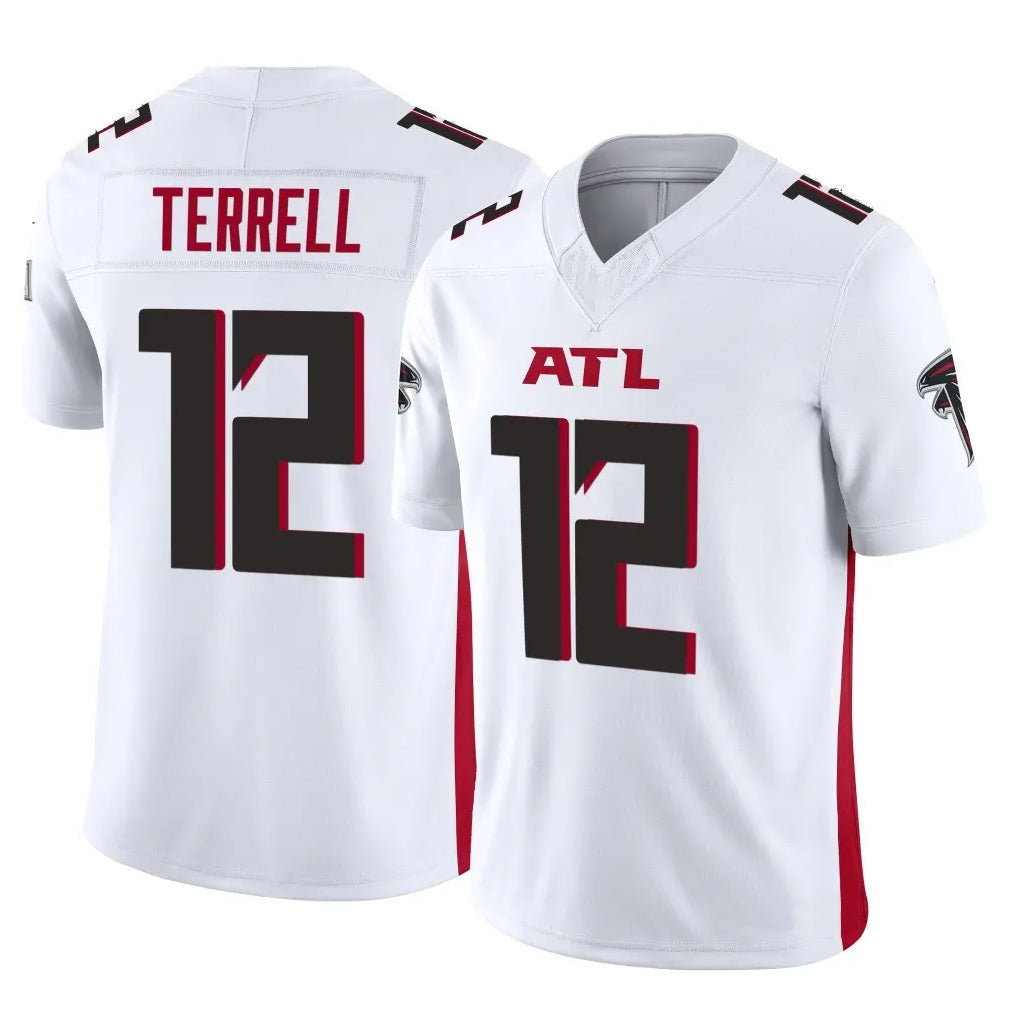 tocy A.Falcons #12 Avieon Terrell Player White Vapor F.U.S.E. Limited Stitched Jerseys