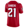 tocy A.Falcons #21 Deion Sanders Red Vapor F.U.S.E. Stitched Retired Limited Jerseys
