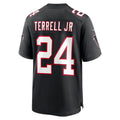 tocy A.Falcons #24 A.J. Terrell Jr. Player Black Alternate Home Game Stitched Jerseys