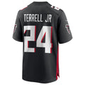 tocy A.Falcons #24 A.J. Terrell Jr. Player Black Home Game Stitched Jerseys