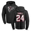 tocy A.Falcons #24 A.J. Terrell Jr. Player Black Salute to Service Hoodies Stitched Jerseys