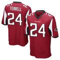tocy A.Falcons #24 A.J. Terrell Jr. Player Red Color Vapor Home Game Stitched Jerseys