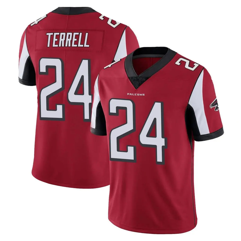 tocy A.Falcons #24 A.J. Terrell Jr. Player Red Color Vapor Untouchable Limited Home Game Stitched Jerseys