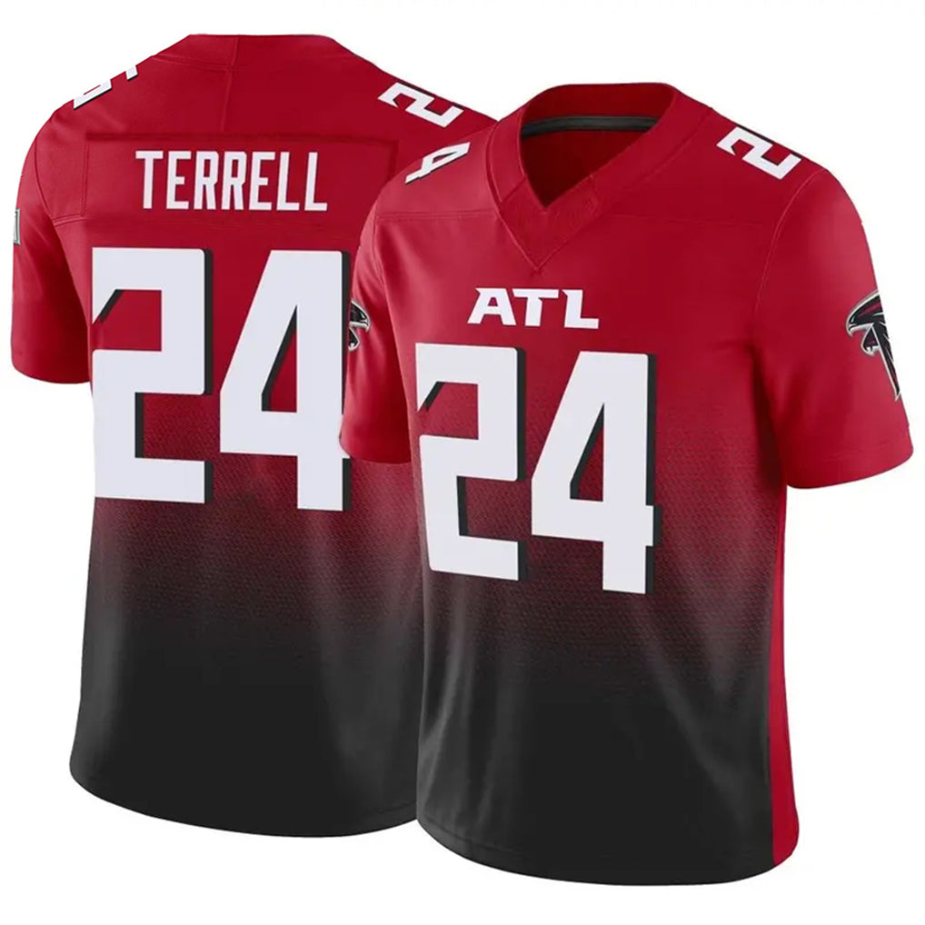 tocy A.Falcons #24 A.J. Terrell Jr. Player Red Vapor F.U.S.E. Limited Stitched Jerseys
