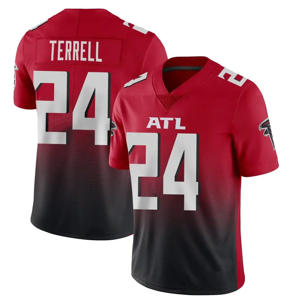 tocy A.Falcons #24 A.J. Terrell Jr. Player Red Vapor Untouchable Limited Home Game Stitched Jerseys