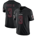 tocy A.Falcons #3 Jessie Bates III Player Black Impact Limited Stitched Jerseys