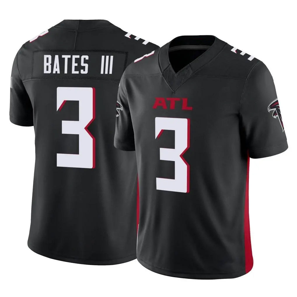 tocy A.Falcons #3 Jessie Bates III Player Black Vapor F.U.S.E. Limited Home Game Stitched Jerseys