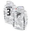 tocy A.Falcons #3 Jessie Bates III Player Camo Arctic Salute to Service Hoodies Limited Stitched Jerseys