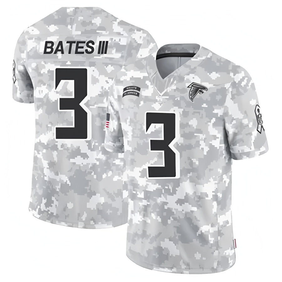 tocy A.Falcons #3 Jessie Bates III Player Camo Salute to Service Limited Stitched Stitched Jerseys