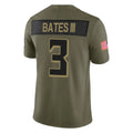tocy A.Falcons #3 Jessie Bates III Player Olive Salute To Service Limited Home Game Stitched Jerseys