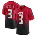 tocy A.Falcons #3 Jessie Bates III Player Red Home Game Stitched Jerseys