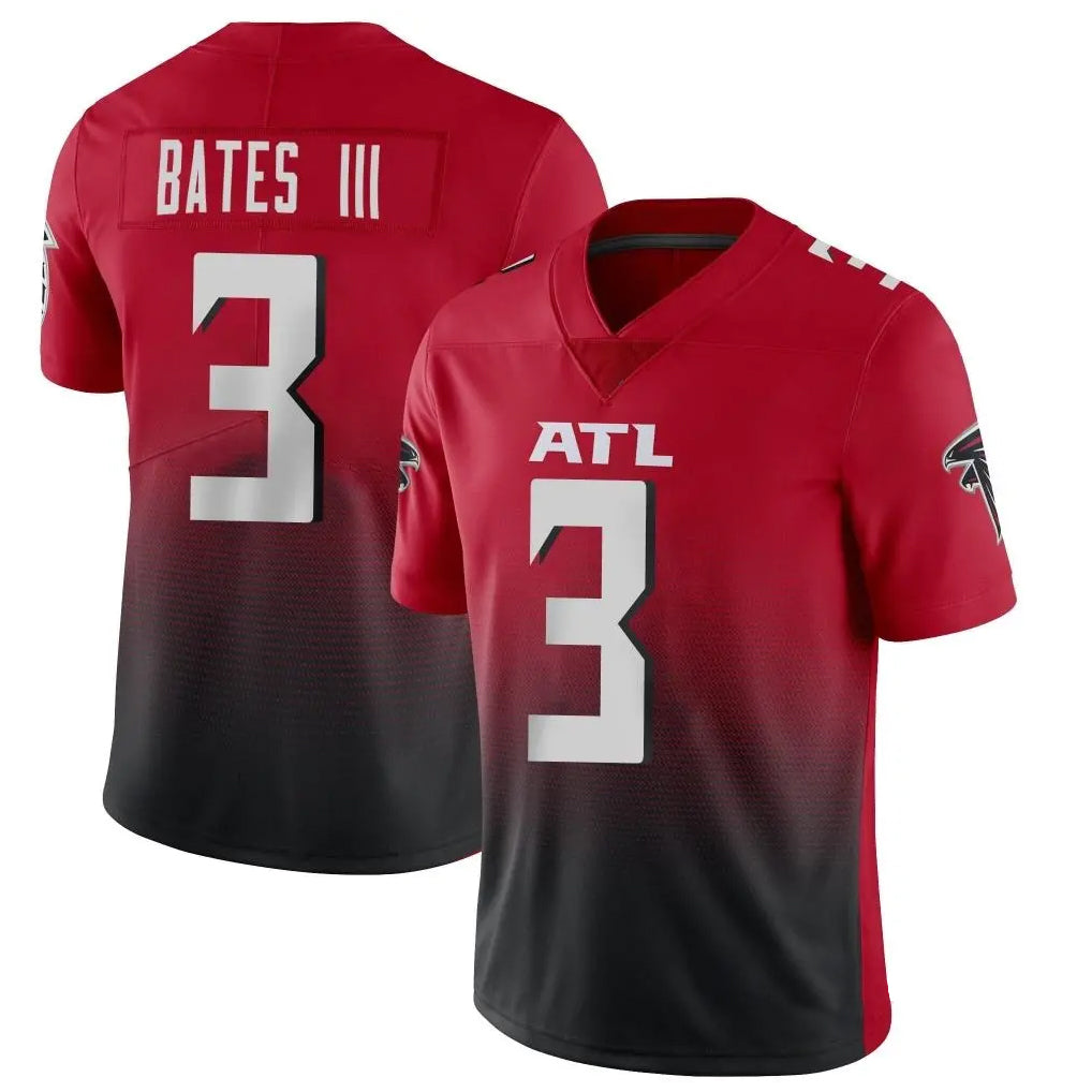 tocy A.Falcons #3 Jessie Bates III Player Red Vapor Untouchable Limited Home Game Stitched Jerseys