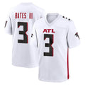 tocy A.Falcons #3 Jessie Bates III Player White Home Game Stitched Jerseys