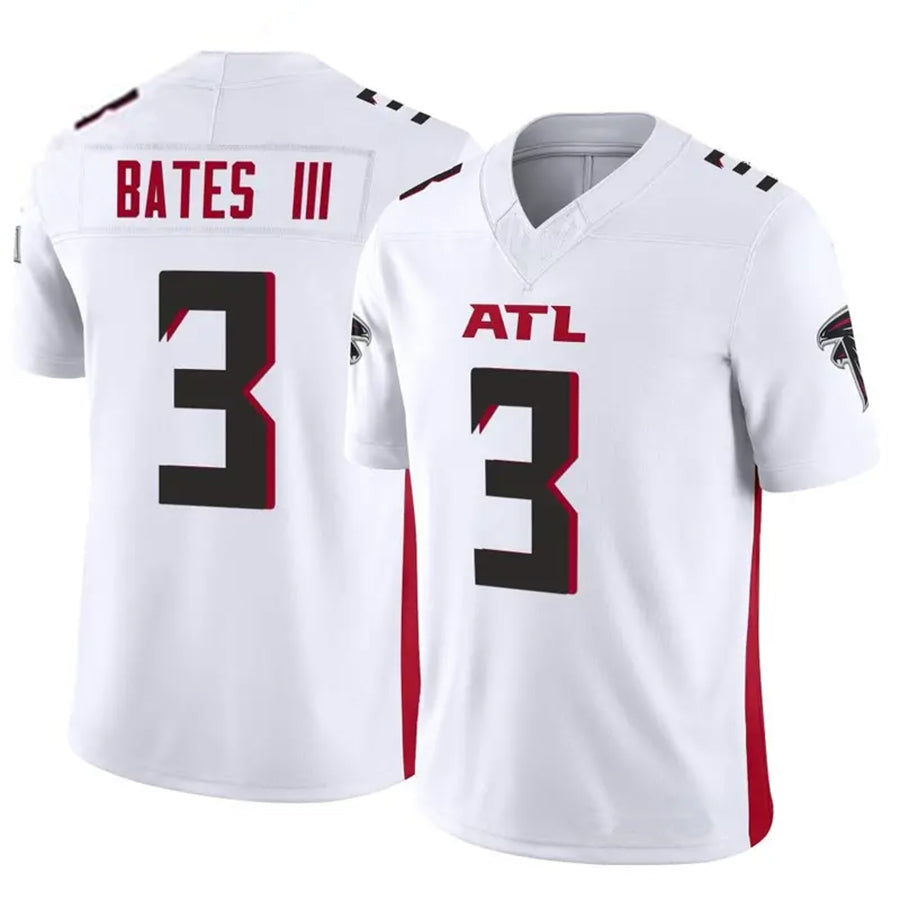 tocy A.Falcons #3 Jessie Bates III Player White Vapor F.U.S.E. Limited Stitched Jerseys
