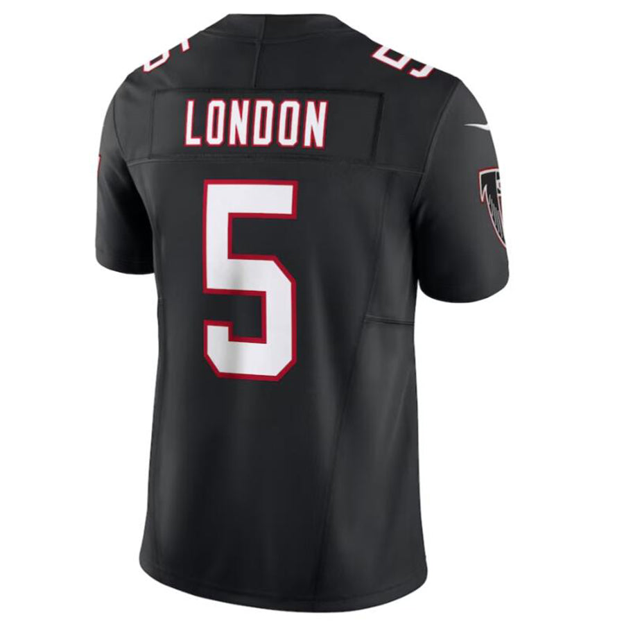 tocy A.Falcons #5 Drake London Player Black Vapor F.U.S.E. Limited Jersey American Stitched Stitched Jerseys