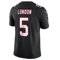 tocy A.Falcons #5 Drake London Player Black Vapor F.U.S.E. Limited Jersey American Stitched Stitched Jerseys