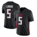 tocy A.Falcons #5 Drake London Player Black Vapor Untouchable Limited Home Game Stitched Jerseys