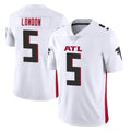 tocy A.Falcons #5 Drake London Player White Vapor Untouchable Limited Home Game Stitched Jerseys