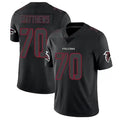 tocy A.Falcons #70 Jake Matthews Player Black Limited Elite Game Stitched Jerseys