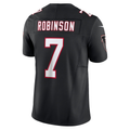 tocy A.Falcons #7 Bijan Robinson Black Alternate Vapor F.U.S.E. Limited Stitched Jerseys