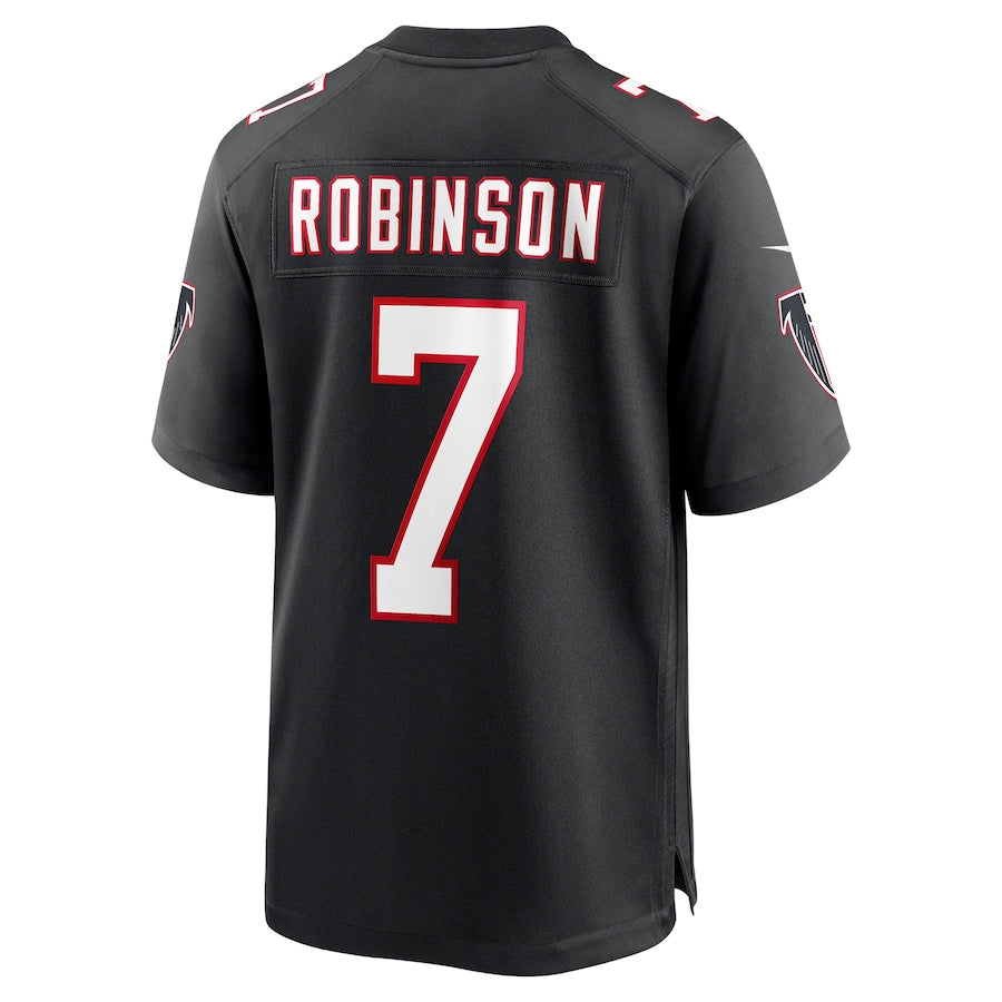 tocy A.Falcons #7 Bijan Robinson Player Black Alternate Game Stitched Jerseys
