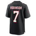 tocy A.Falcons #7 Bijan Robinson Player Black Alternate Game Stitched Jerseys