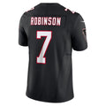 tocy A.Falcons #7 Bijan Robinson Player Black Alternate Vapor F.U.S.E. Limited Stitched Jerseys