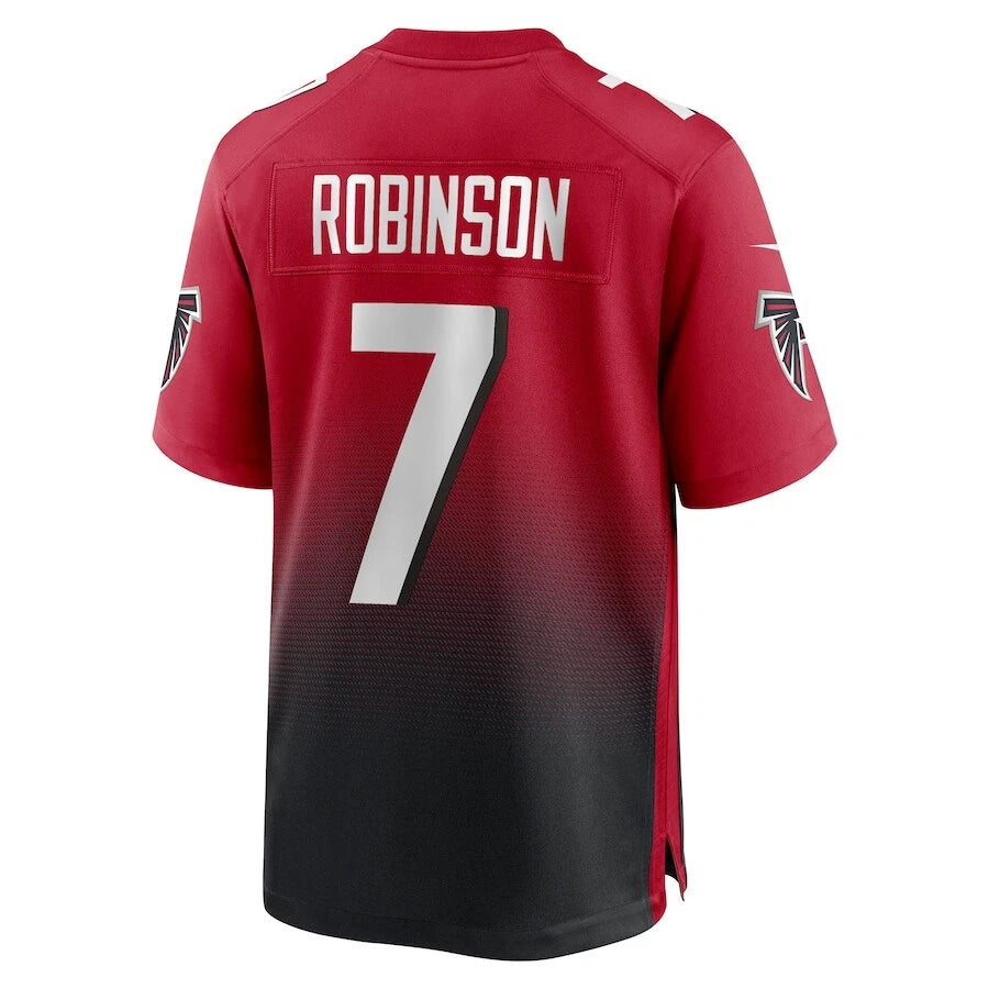 tocy A.Falcons #7 Bijan Robinson Player Red Alternate Game Stitched Jerseys