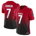 tocy A.Falcons #7 Bijan Robinson Player Red Vapor F.U.S.E. Limited Stitched Jerseys