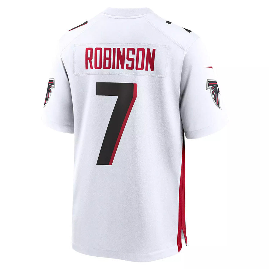 tocy A.Falcons #7 Bijan Robinson Player White Game Home Stitched Jerseys