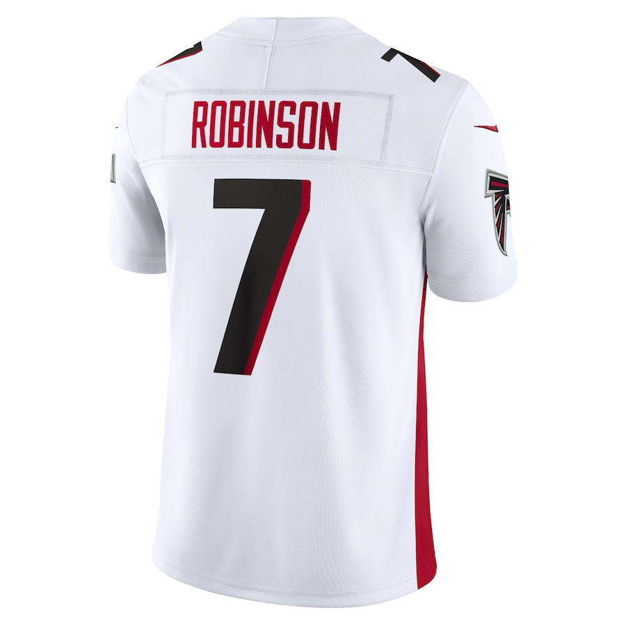 tocy A.Falcons #7 Bijan Robinson Player White Vapor F.U.S.E. Limited Stitched Jerseys