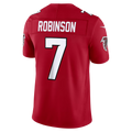 tocy A.Falcons #7 Bijan Robinson Red Team Vapor F.U.S.E. Stitched Limited Jerseys