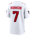 tocy A.Falcons #7 Bijan Robinson White Game Stitched Jerseys